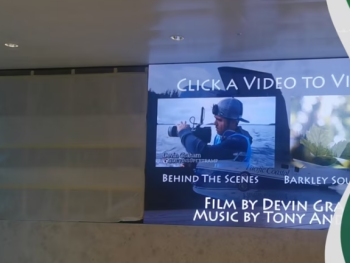 installation mur d'image led